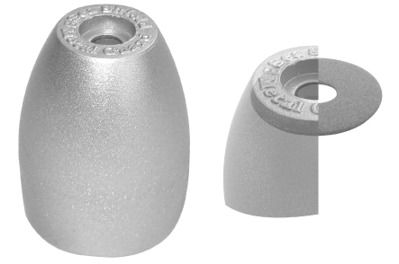 prop nut aluminum anodes