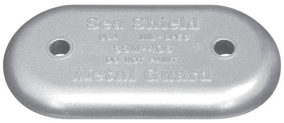 Bolt on Anodes SSM-406-ALU Aluminum