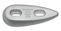 Bolt on Anodes TD-L-ALU Tear Drop Slotted Aluminum