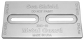 Bolt on Anodes ZHC-10-5/8-ALU Slotted Diver’s Dream Aluminum