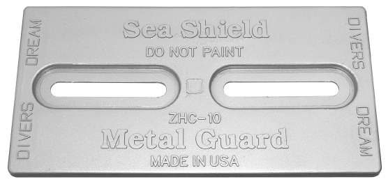 Bolt on Anodes ZHC-10-3/8-ALU Slotted Diver’s Dream Aluminum