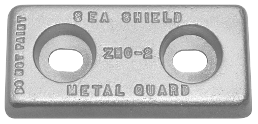 Bolt on Anodes ZHC-6-ALU Taiwan Plate Aluminum