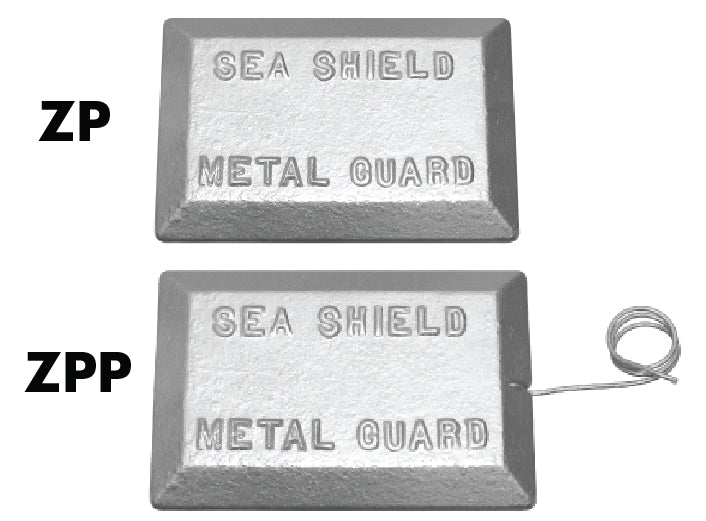 Solid Plate Anodes ZP-2-ALU/ZPP-2-ALU Aluminum