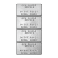 Solid Plate Anodes ZPN-10-4 Zinc